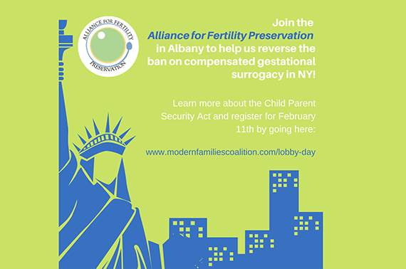 Join the Alliance for Fertility Preservation on February 11th in Albany - blog post image